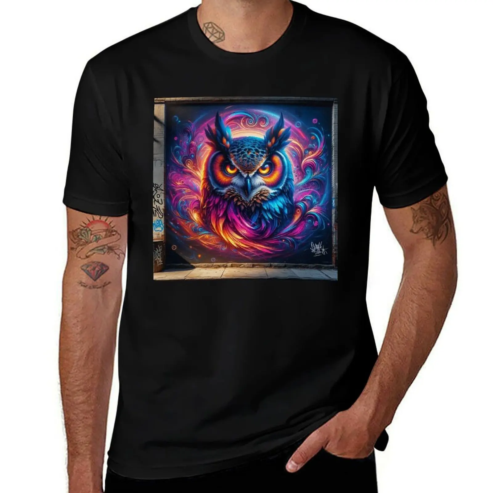 Great Graffiti Owl T-Shirt new edition shirts graphic Louboutins valentines boutique clothes men tshirt
Great Graffiti Owl T-Shirt new edition shirts graphic Louboutins valentines boutique clothes men tshirt