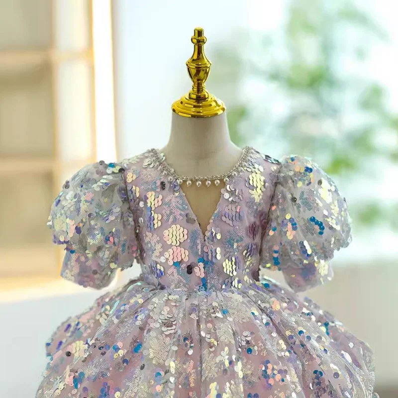 Girls' Dress Light Luxury Niche High-end Children's Birthday Princess Dress Little Host Piano Performance Flower Girl Puffy Dres
Girls' Dress Light Luxury Niche High-end Children's Birthday Princess Dress Little Host Piano Performance Flower Girl Puffy Dres