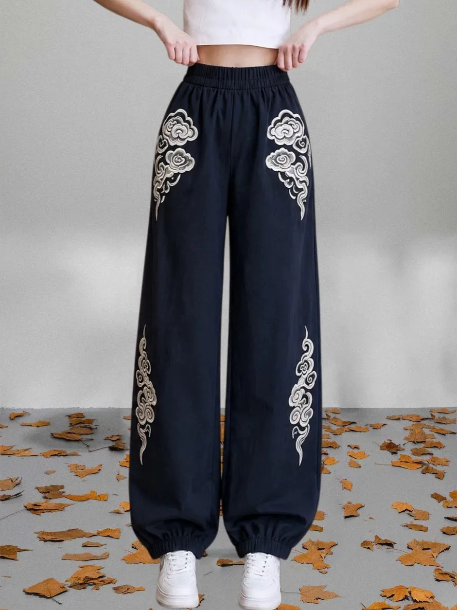 Retro Lantern Pants Women's Summer 2026 Cuffed Loose Slimming plus Size Fashionable Wide Leg Pants High Waist Elastic Polyest...
Retro Lantern Pants Women's Summer 2026 Cuffed Loose Slimming plus Size Fashionable Wide Leg Pants High Waist Elastic Polyest...