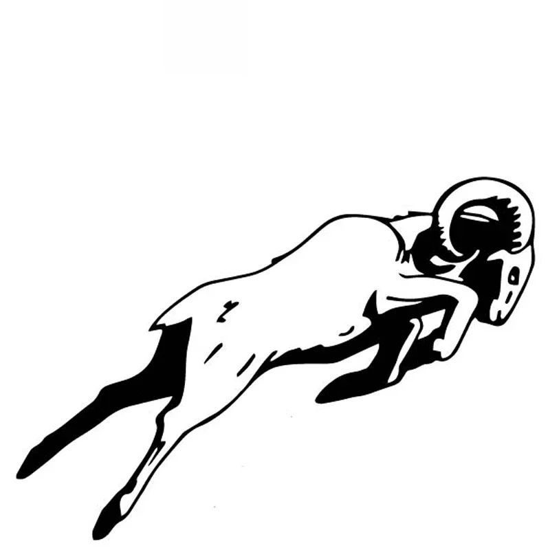 Goat Jumping Creative Decals High Quality Car Decoration Decals Personalized Pvc Waterproof Decals Black/white, 17cm*12cm
Goat Jumping Creative Decals High Quality Car Decoration Decals Personalized Pvc Waterproof Decals Black/white, 17cm*12cm