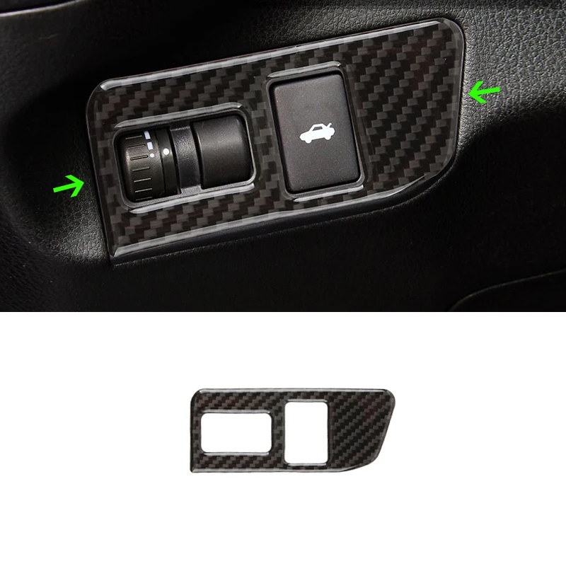 For Toyota 86 Subaru BRZ 2013 2014 2015 2016 2017 LHD Carbon Fiber Rear Trunk Switch Button Mouldings Cover Trim
For Toyota 86 Subaru BRZ 2013 2014 2015 2016 2017 LHD Carbon Fiber Rear Trunk Switch Button Mouldings Cover Trim