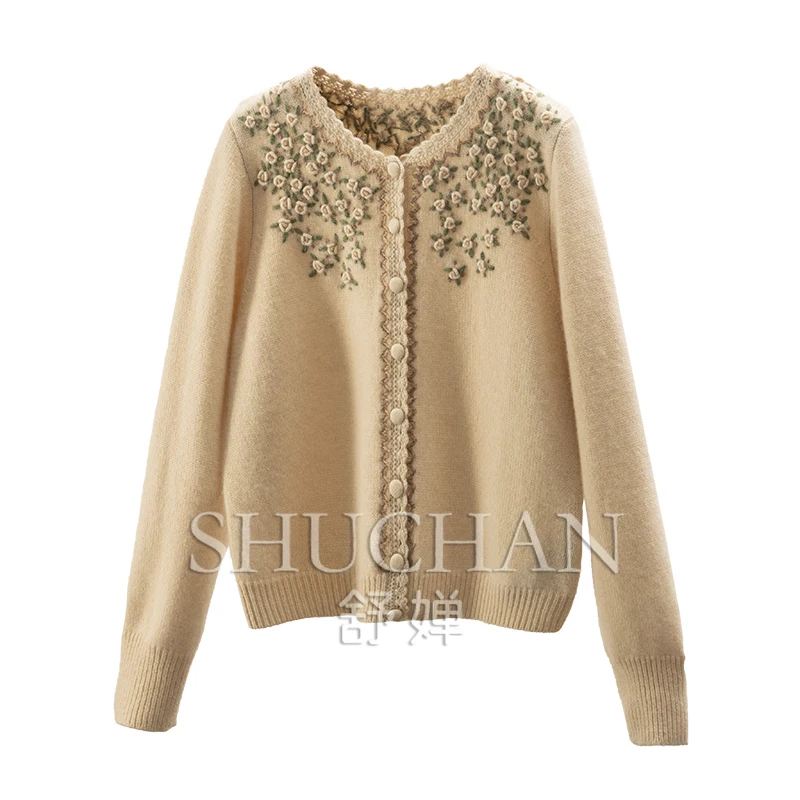 2025 Is So Beautiful! French 100 Cashmere Handmade Crochet Sweater Cardigan Women 89A1 Casaco Feminino
2025 Is So Beautiful! French 100 Cashmere Handmade Crochet Sweater Cardigan Women 89A1 Casaco Feminino