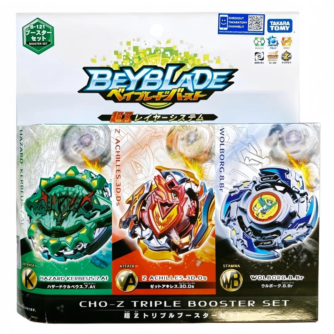 GENUINE beyscollector TT B-121 Burst Cho-Z Triple Booster Se
GENUINE beyscollector TT B-121 Burst Cho-Z Triple Booster Se