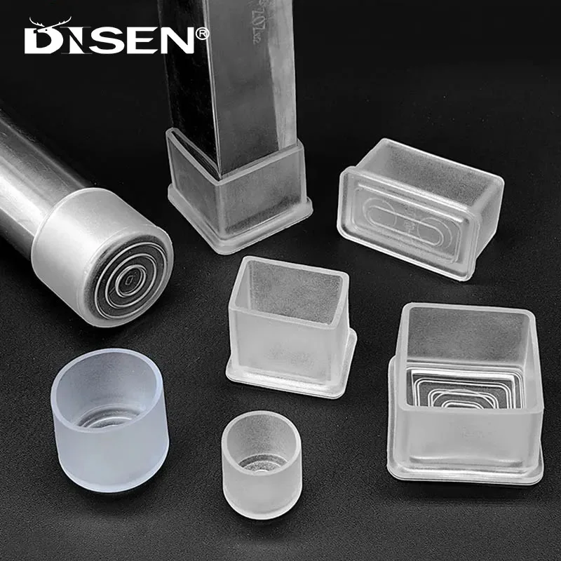 Round/Square Transparent PVC Table Chair Leg Cap Foot Cover Non-slip Floor Protector Pads Socks Pipe Plugs
Round/Square Transparent PVC Table Chair Leg Cap Foot Cover Non-slip Floor Protector Pads Socks Pipe Plugs