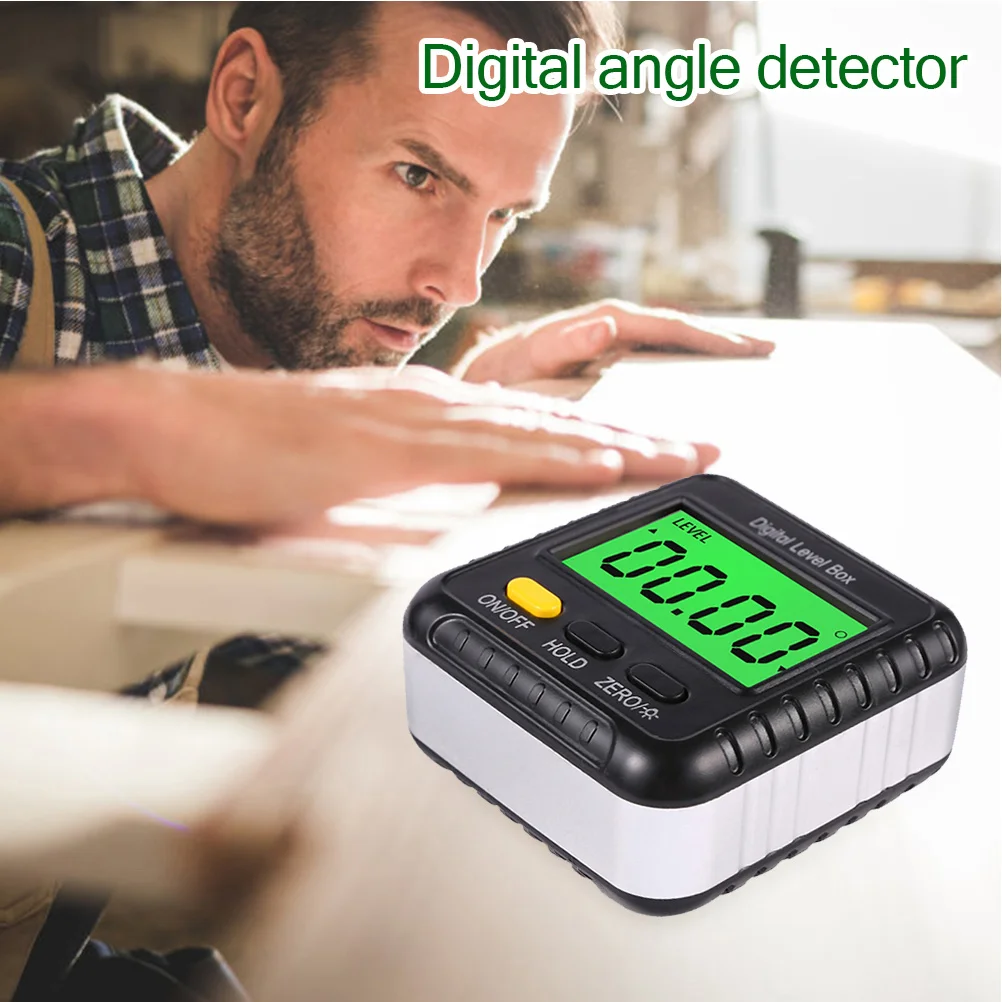 Digital Level Box Magnetic Slope Reading Conversion Automatic Shutdown Portable Angle Measuring Tool Level Gauge Angle
Digital Level Box Magnetic Slope Reading Conversion Automatic Shutdown Portable Angle Measuring Tool Level Gauge Angle