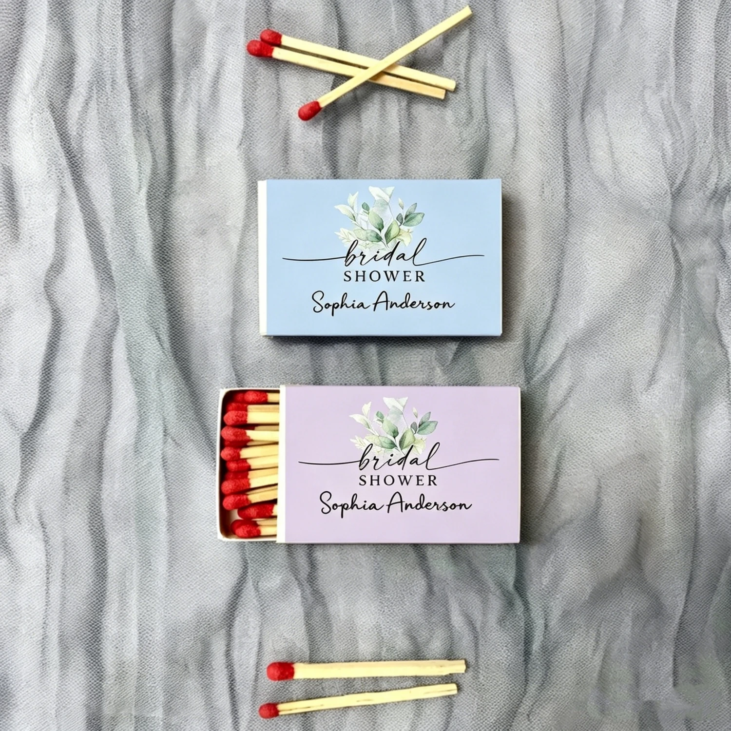 Custom Printed Wedding Matchboxes, Personalized Safety Matches, Luxury Event Décor for Wedding & Anniversary
Custom Printed Wedding Matchboxes, Personalized Safety Matches, Luxury Event Décor for Wedding & Anniversary