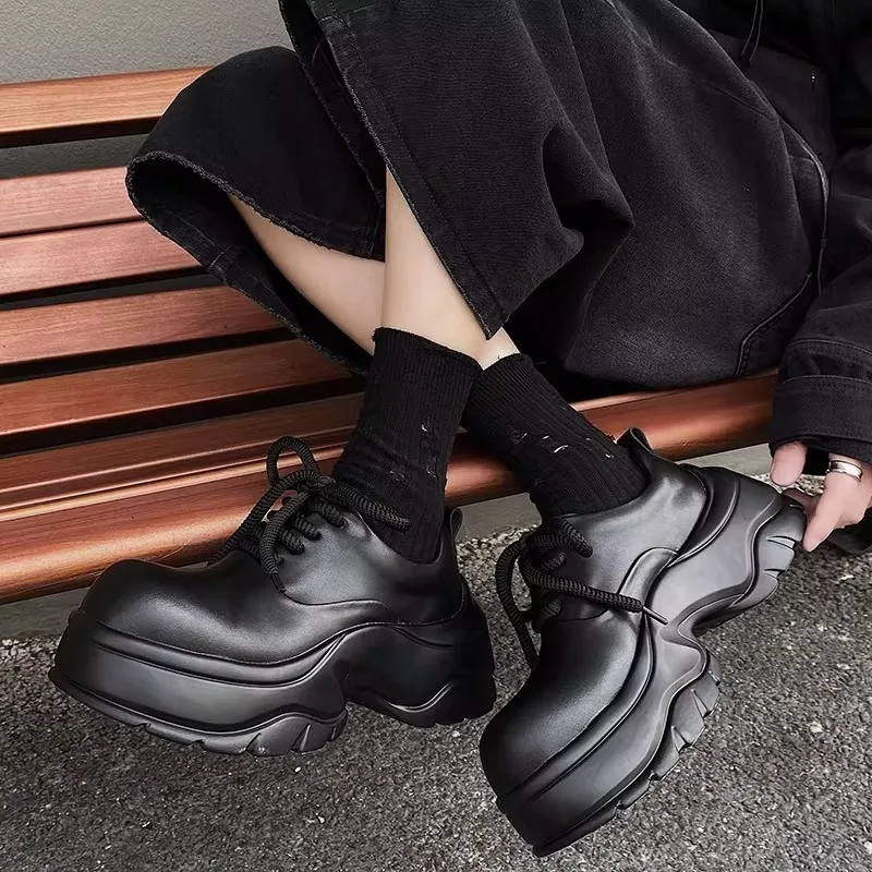 Luxury Designer Shoes Men's Spring Autumn Comfortable Casual Office Commute Leather Shoes Male Platform Derby Moccasins Black
Luxury Designer Shoes Men's Spring Autumn Comfortable Casual Office Commute Leather Shoes Male Platform Derby Moccasins Black