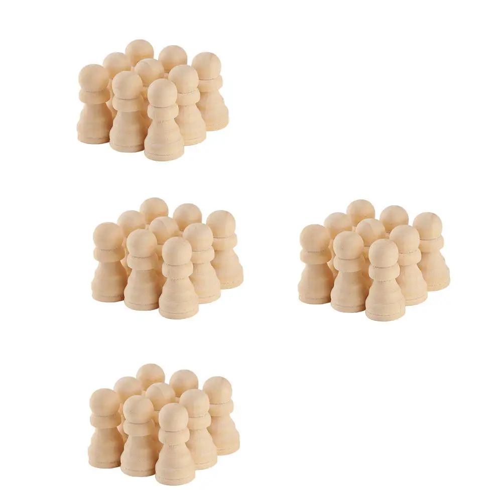 50Pcs Unfinished Wooden Chess Pieces Premium Natural Wood DIY International Chess Pieces for Kids Painting Crafts Board Game
50Pcs Unfinished Wooden Chess Pieces Premium Natural Wood DIY International Chess Pieces for Kids Painting Crafts Board Game