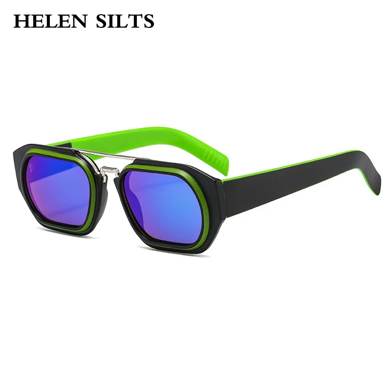 Retro Fashion Square Sunglasses UV400 Gradient Shades Double Bridge Unisex Punk Style Sun Glasses for Men And Women
Retro Fashion Square Sunglasses UV400 Gradient Shades Double Bridge Unisex Punk Style Sun Glasses for Men And Women
