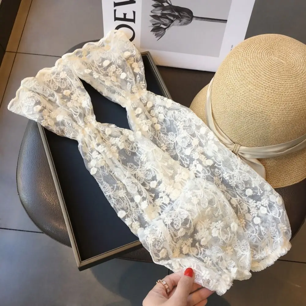 1 pair Hand Protector Lace lace Lace Sunscreen Gloves Hollowed out Mesh Lace Sun Protection Sleeve Long Sunscreen Outdoor Sport
1 pair Hand Protector Lace lace Lace Sunscreen Gloves Hollowed out Mesh Lace Sun Protection Sleeve Long Sunscreen Outdoor Sport