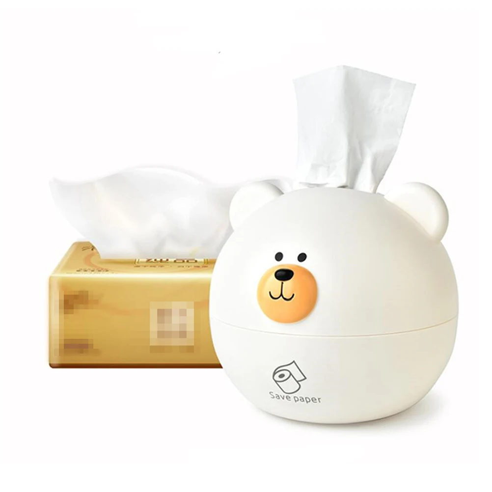 Tissue Box Holder White Cartoon Bear Paper Napkin Container Storage Dispenser Home Office Car Stylish Easy Replace
Tissue Box Holder White Cartoon Bear Paper Napkin Container Storage Dispenser Home Office Car Stylish Easy Replace