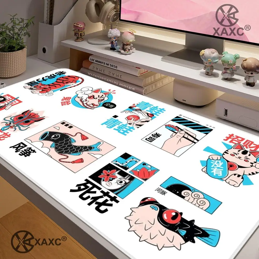 Sushi Desktop Accessories XAXC Mouse Pad large keyboard mouse desk pad non-slip rubber gaming mouse pad laptop mouse carpet
Sushi Desktop Accessories XAXC Mouse Pad large keyboard mouse desk pad non-slip rubber gaming mouse pad laptop mouse carpet