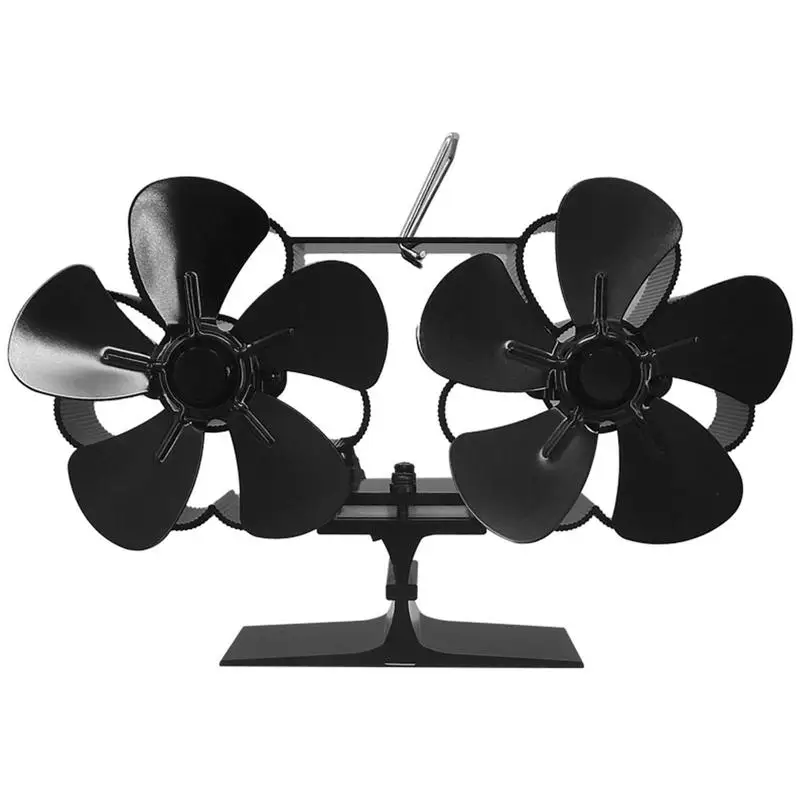 Heat Powered Wood Stove Fan 10-Blades Thermoelectric Heating Stove Fan For Wood/Log Burner Efficient Heat Distribution
Heat Powered Wood Stove Fan 10-Blades Thermoelectric Heating Stove Fan For Wood/Log Burner Efficient Heat Distribution