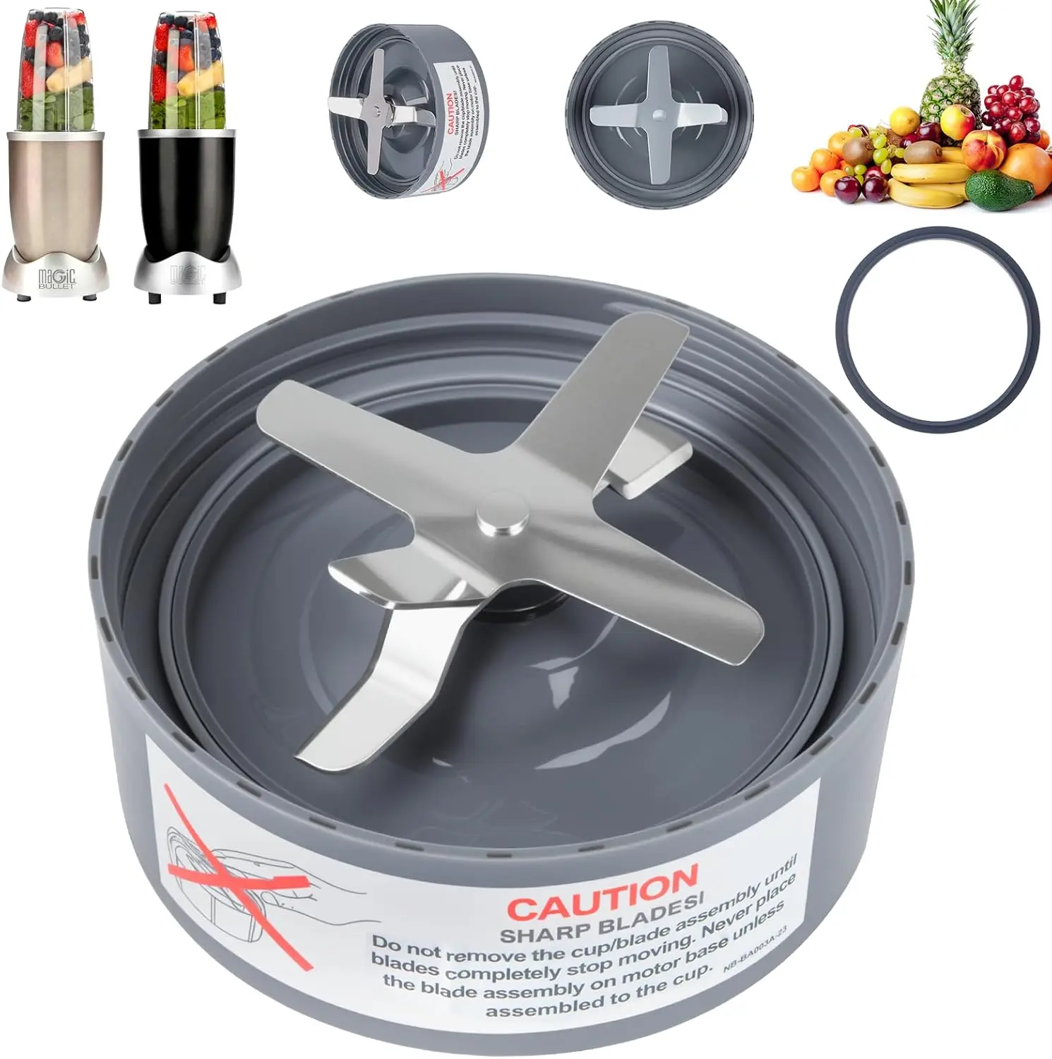 Extractor Blender Blade Fit for NutriBullet 600w/ 900w for NutriBullet Replacement Parts 
Extractor Blender Blade Fit for NutriBullet 600w/ 900w for NutriBullet Replacement Parts