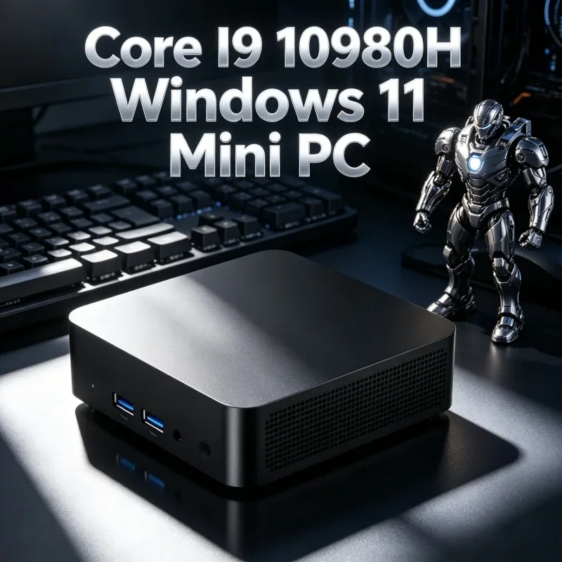All Function Office Gaming Mini PC Windows 11 Pro Core I9 10980H, 32GB RAM 1TB/2TB SSD WiFi6 BT5.2 4K HD sleek
All Function Office Gaming Mini PC Windows 11 Pro Core I9 10980H, 32GB RAM 1TB/2TB SSD WiFi6 BT5.2 4K HD sleek