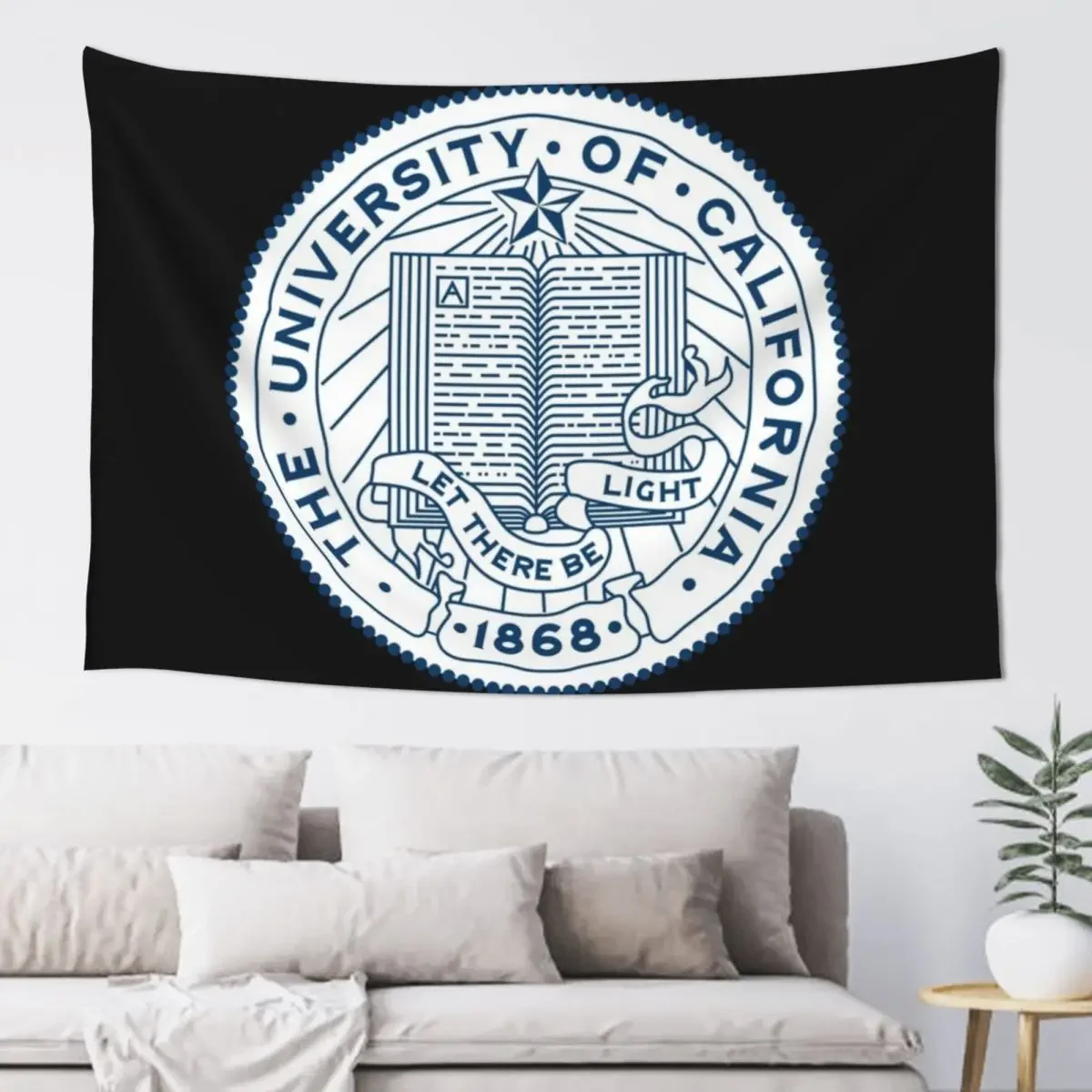 The University of California-Logo Tapestry Home Decorating Wall Hanging Decor Home And Comfort Decor Tapestry
The University of California-Logo Tapestry Home Decorating Wall Hanging Decor Home And Comfort Decor Tapestry