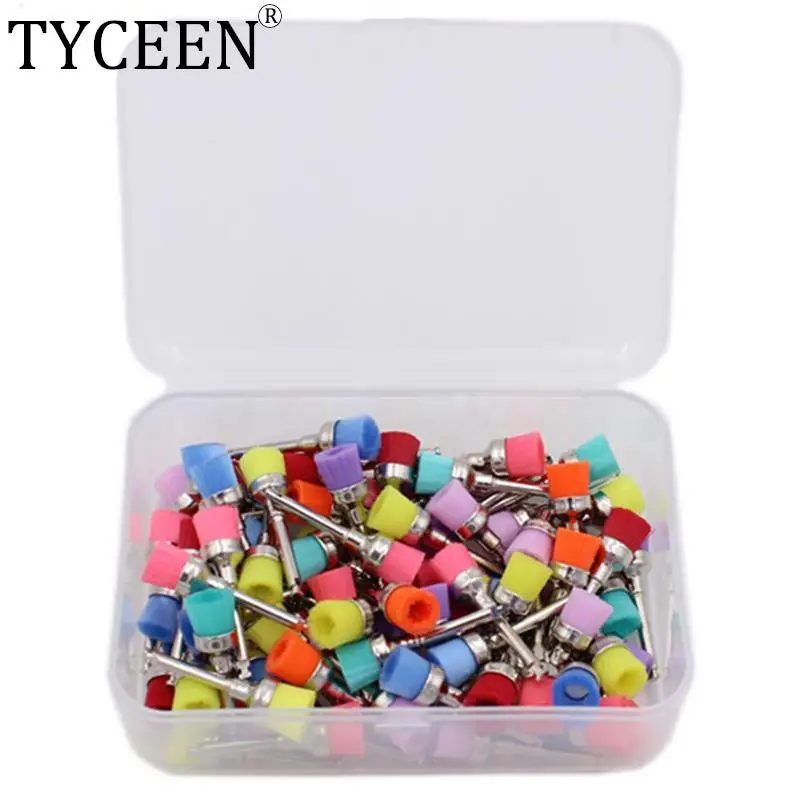 100pcs Color/White Dental Teeth Polishing Brushes Bowl Shape Latch Type Tooth Polishing Brushes for Low Speed Handpiece 2.35mm
100pcs Color/White Dental Teeth Polishing Brushes Bowl Shape Latch Type Tooth Polishing Brushes for Low Speed Handpiece 2.35mm