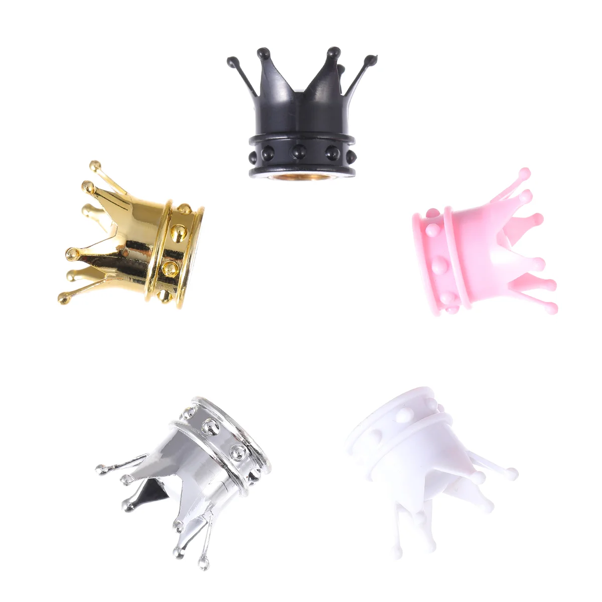 5 Pcs Tire Stem Cap Crown Shaped Gas Nozzle Tires Car Storage Air Caps for Cars Metal
5 Pcs Tire Stem Cap Crown Shaped Gas Nozzle Tires Car Storage Air Caps for Cars Metal