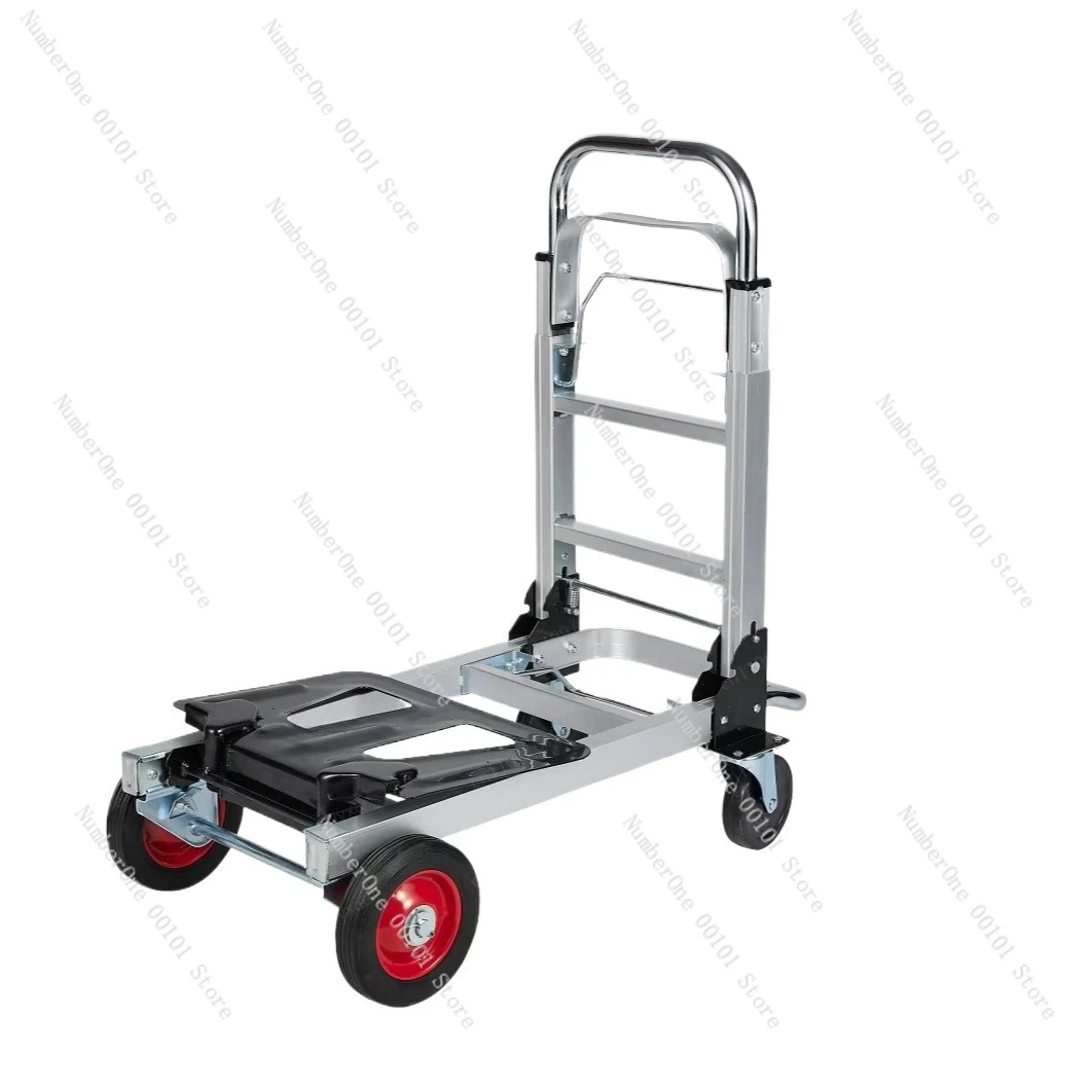 Easy Moving Capacity Aluminum Frame Folding Hand Trolley Portable Hand Truck With Four Wheels
Easy Moving Capacity Aluminum Frame Folding Hand Trolley Portable Hand Truck With Four Wheels