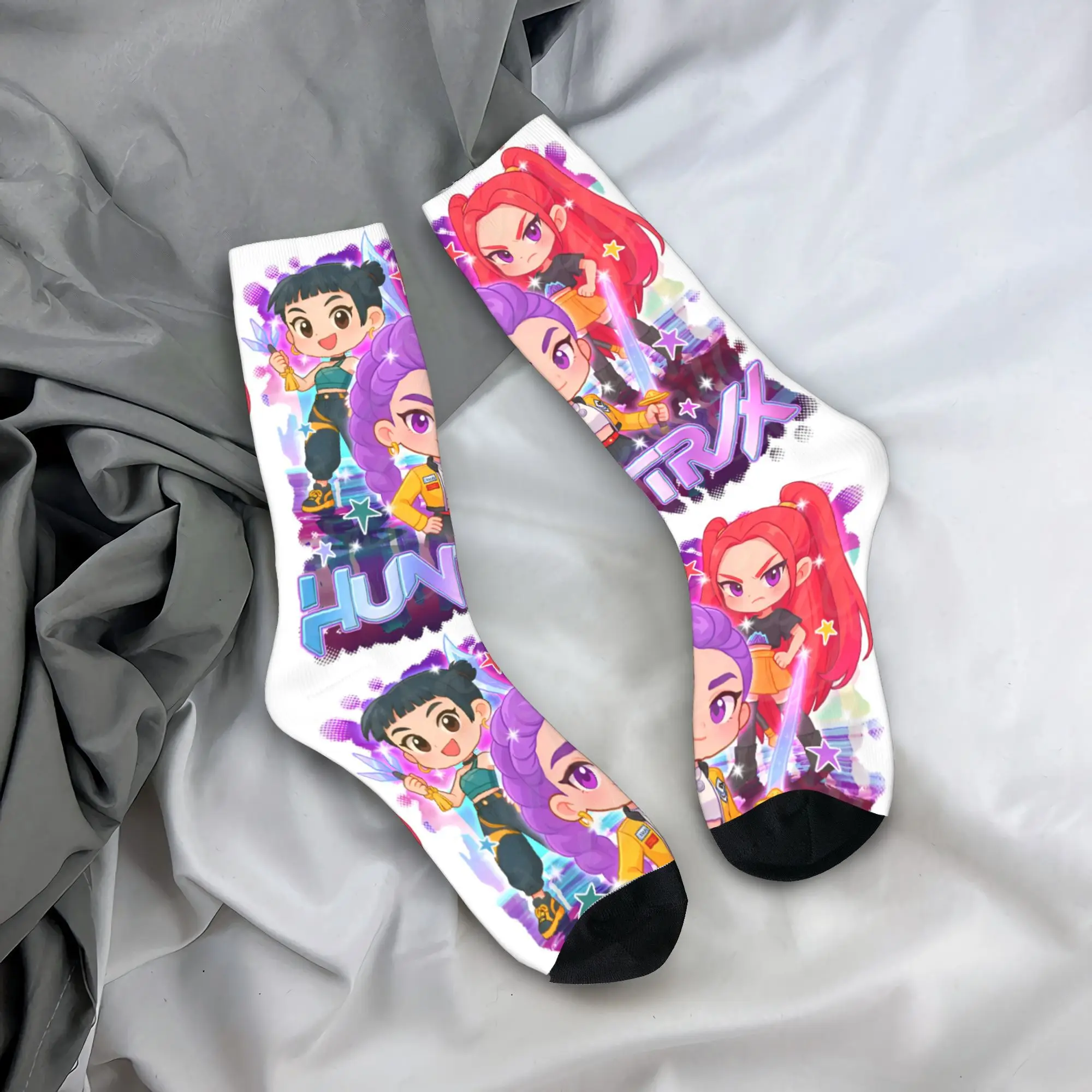 Huntrix Kpop Demon Hunters Socks Graphic Stockings Non Skid Unisex Men Socks Soft Breathable Winter Kawaii Outdoor Sports Socks
Huntrix Kpop Demon Hunters Socks Graphic Stockings Non Skid Unisex Men Socks Soft Breathable Winter Kawaii Outdoor Sports Socks
