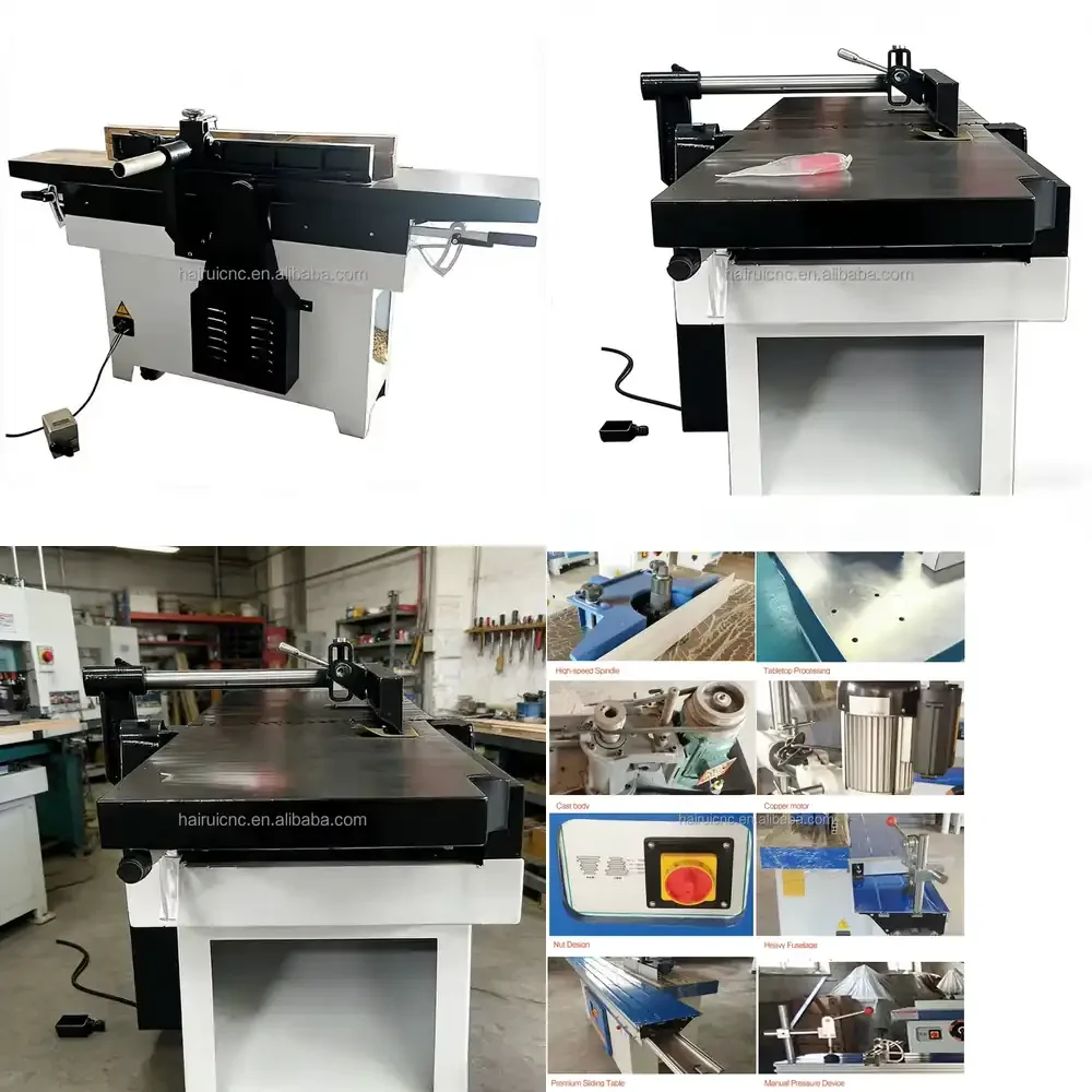 Heavy Wood Jointer Planer High Precision Surface Planing Machine for Solid Wood Furniture Board Processing
Heavy Wood Jointer Planer High Precision Surface Planing Machine for Solid Wood Furniture Board Processing