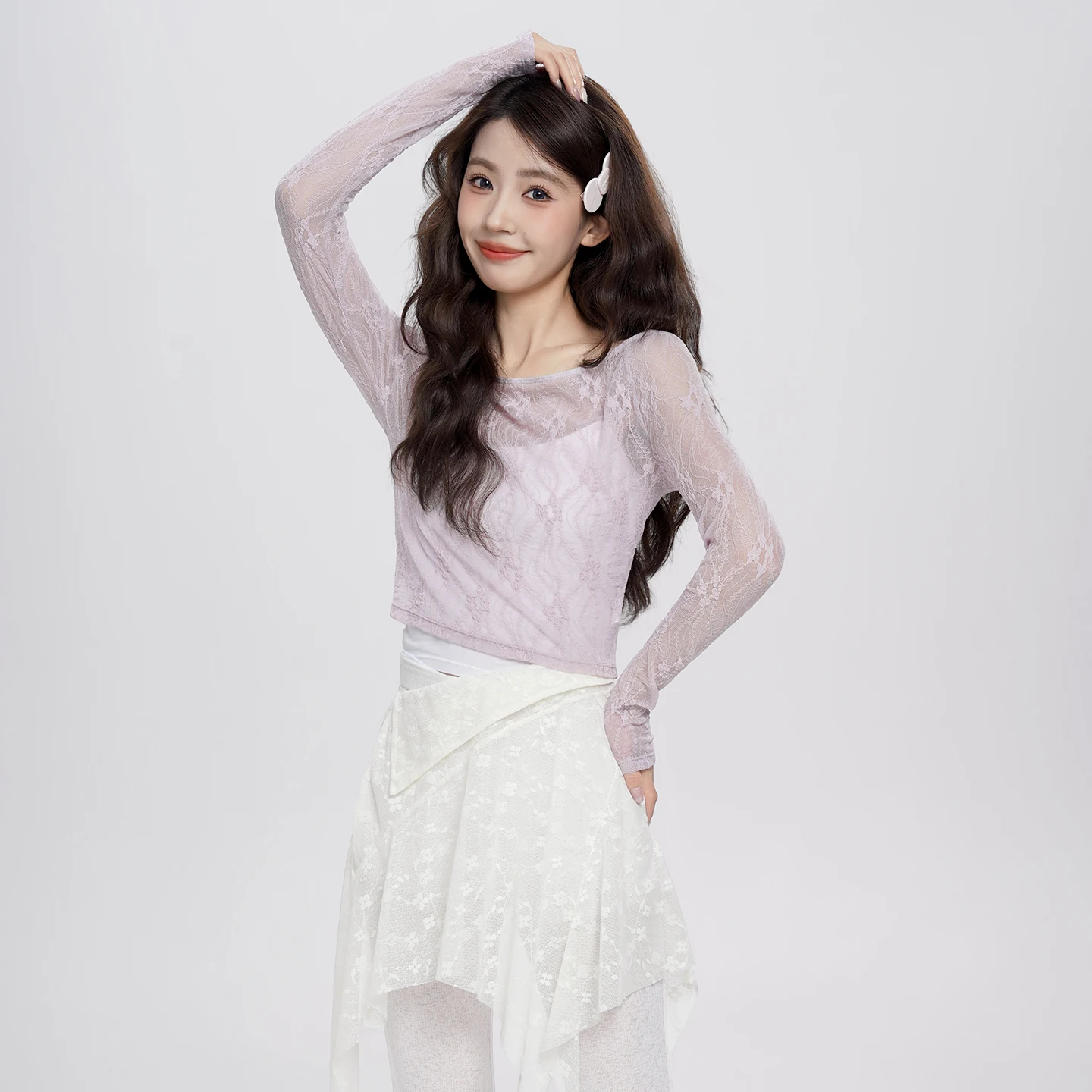 Women Dance Cover Tops Lace Long Sleeves Shirt Top Dance Outfit For Dancing Adult Teen Gymnastic Yoga Training Clothes
Women Dance Cover Tops Lace Long Sleeves Shirt Top Dance Outfit For Dancing Adult Teen Gymnastic Yoga Training Clothes