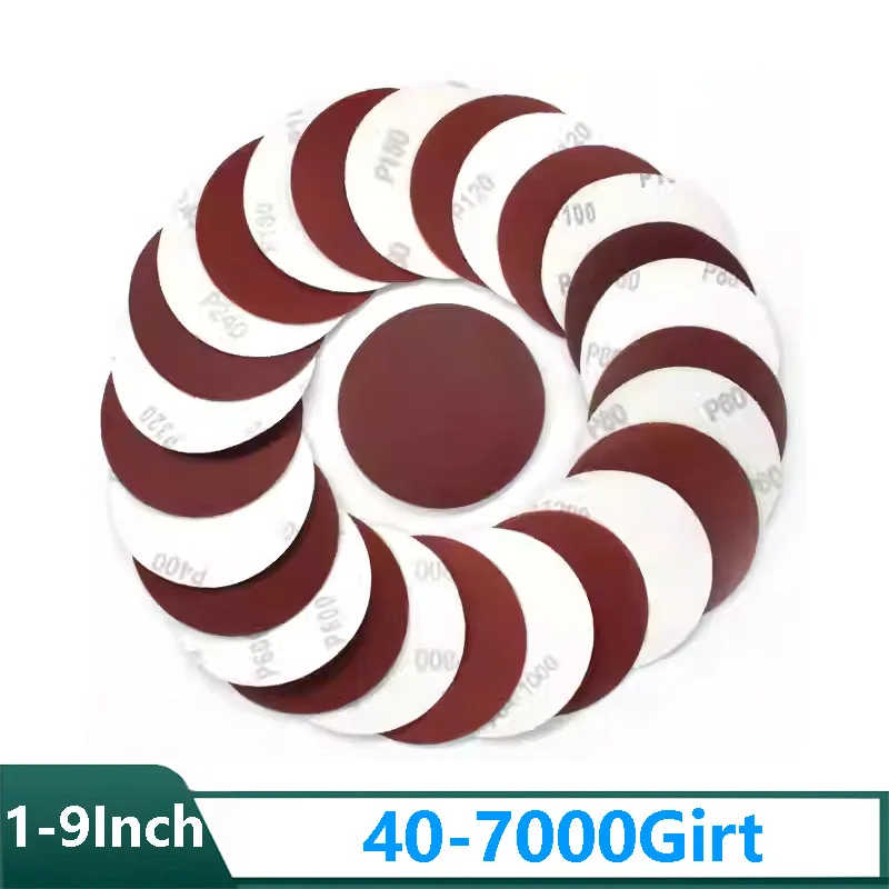 10-100Pcs 1-9 Inch Polishing Disc 40-7000 Grit Round Abrasive Dry Sandpaper Round Flocking Sanding Discs
10-100Pcs 1-9 Inch Polishing Disc 40-7000 Grit Round Abrasive Dry Sandpaper Round Flocking Sanding Discs