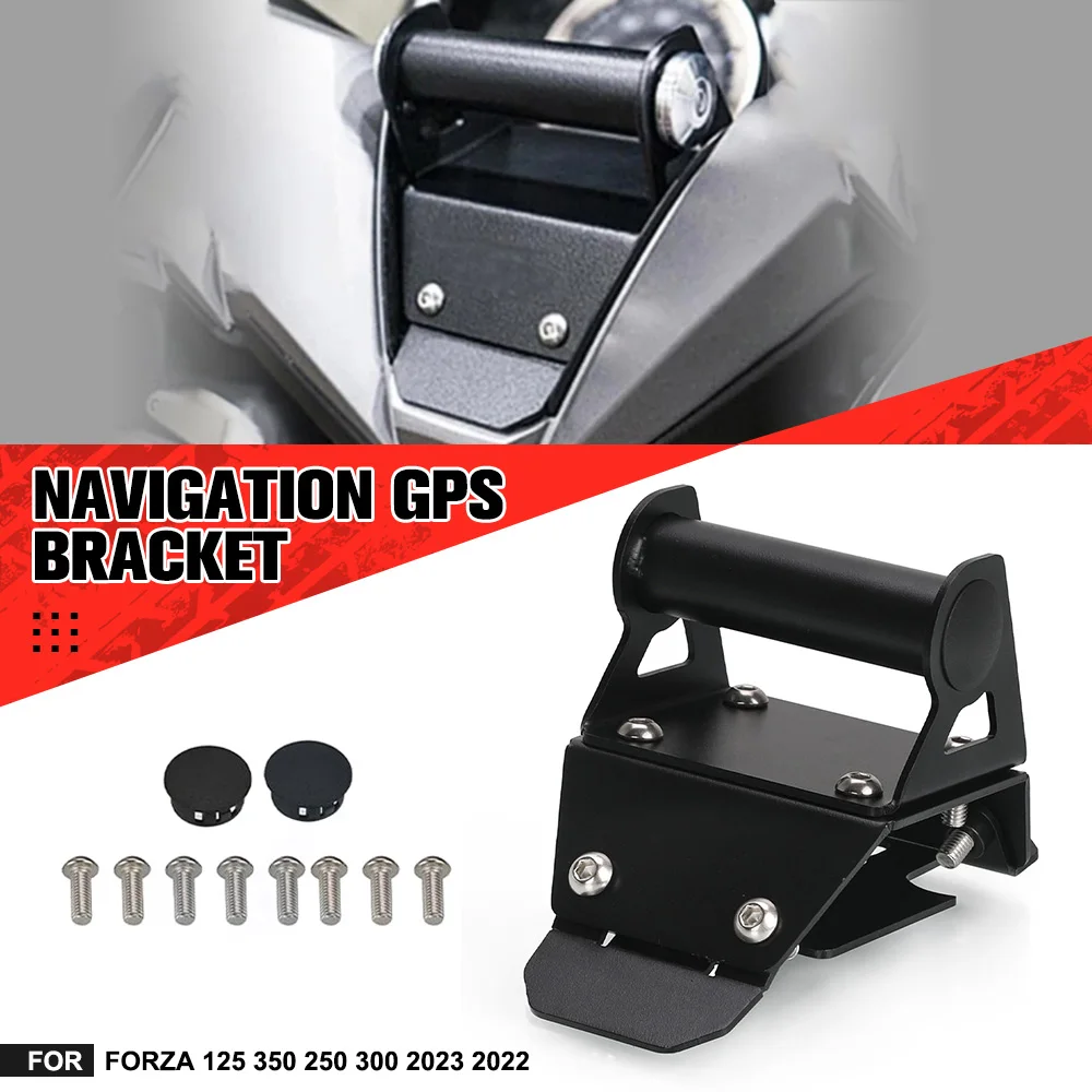 For Honda Forza 125 350 250 300 Forza125 Forza350 2023 2022 Motorcycle Smart Phone Navigation Mount Bracket Adapter Holder 
For Honda Forza 125 350 250 300 Forza125 Forza350 2023 2022 Motorcycle Smart Phone Navigation Mount Bracket Adapter Holder