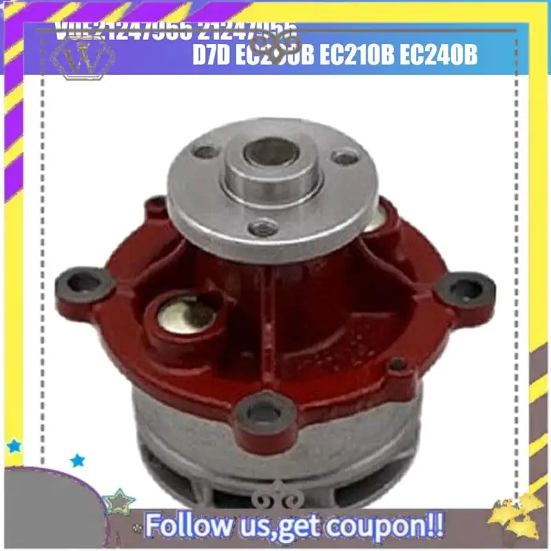 ABXV-1 Piece Water Pump Excavator Parts VOE21247955 For Volvo D6D D7D EC290B EC210B EC240B
ABXV-1 Piece Water Pump Excavator Parts VOE21247955 For Volvo D6D D7D EC290B EC210B EC240B