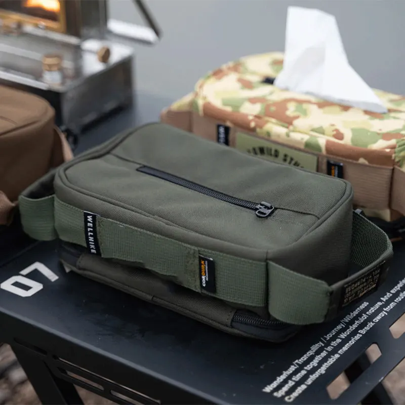 Square Tissue Storage Bag Outdoor Camping Tools Miscellaneous Organizer Multifunctional Cycling Tissue Box Crossbody Bag
Square Tissue Storage Bag Outdoor Camping Tools Miscellaneous Organizer Multifunctional Cycling Tissue Box Crossbody Bag