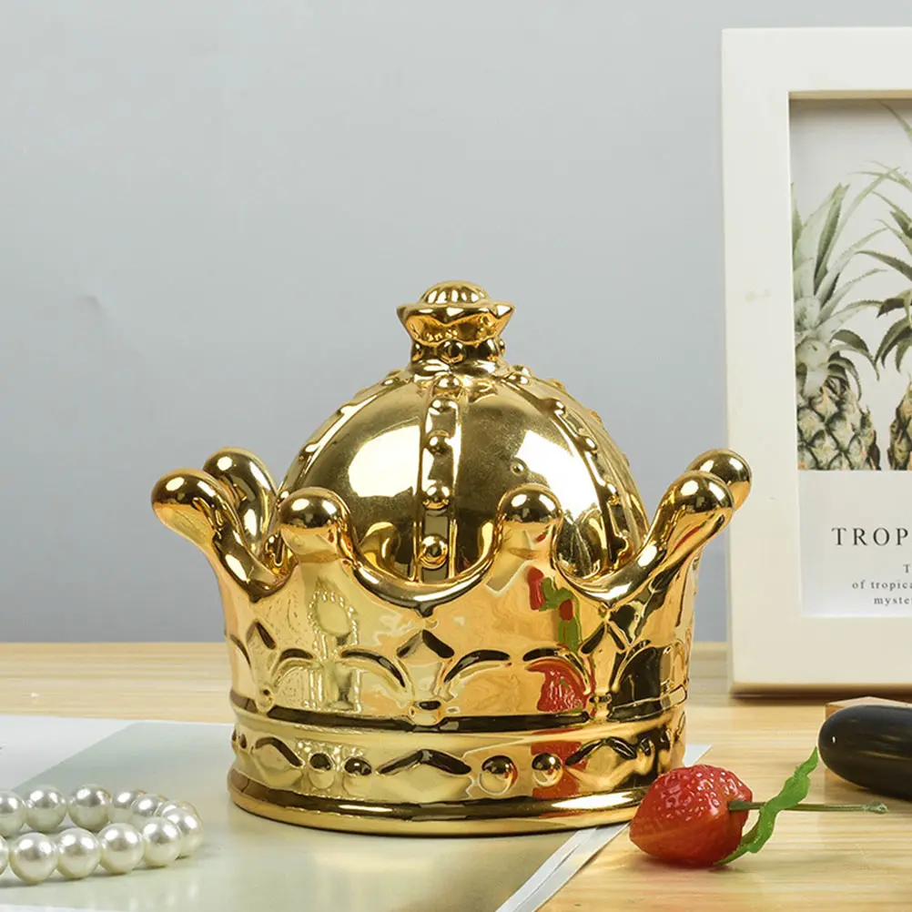 Wedding Decor Jewelry Box Storage Holder Necklace Compact Boxes Case Golden Ceramic Container
Wedding Decor Jewelry Box Storage Holder Necklace Compact Boxes Case Golden Ceramic Container