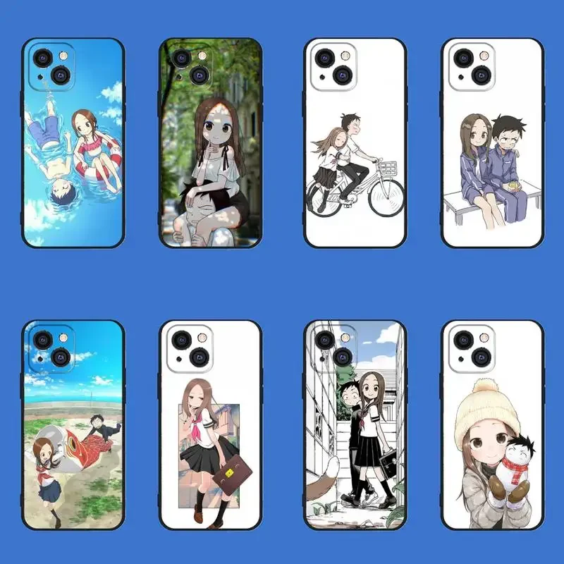 Karakai Jozu no Takagi San Phone Case For iPhone 11 12 Mini 13 14 PRO XS MAX X XR 6 7 8 Plus Black Shell
Karakai Jozu no Takagi San Phone Case For iPhone 11 12 Mini 13 14 PRO XS MAX X XR 6 7 8 Plus Black Shell