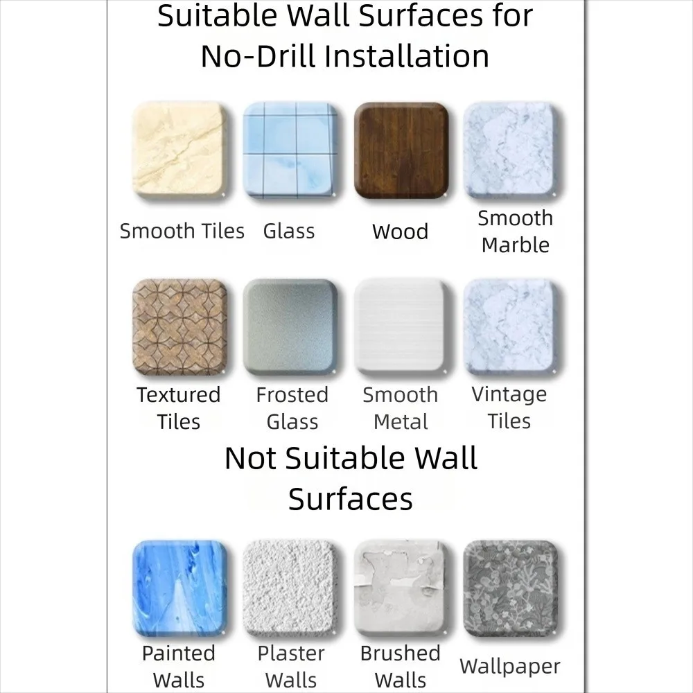 Wall Mounted Suction Cup Towel Pole Single-rod Towel Hanger Shoe Storage Shelf Nail Free Installation 30/40/50cm
Wall Mounted Suction Cup Towel Pole Single-rod Towel Hanger Shoe Storage Shelf Nail Free Installation 30/40/50cm