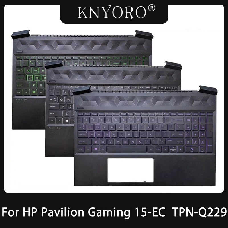 New Keyboard for HP Pavilion Gaming 15-ec 15-ec0013dx TPN-Q229 Laptop Palmrest Case Keyboard Upper Cover L72597-001 L72598-001
New Keyboard for HP Pavilion Gaming 15-ec 15-ec0013dx TPN-Q229 Laptop Palmrest Case Keyboard Upper Cover L72597-001 L72598-001