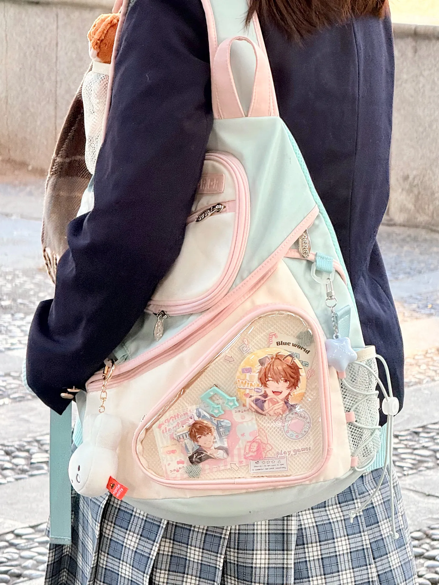 Original Gumei Student Party Star Chasing 20cm Baby Bag Messenger Bags Cotton Baby Doll Bag 2026 New Sweet and Cool Probe Ltabag
Original Gumei Student Party Star Chasing 20cm Baby Bag Messenger Bags Cotton Baby Doll Bag 2026 New Sweet and Cool Probe Ltabag