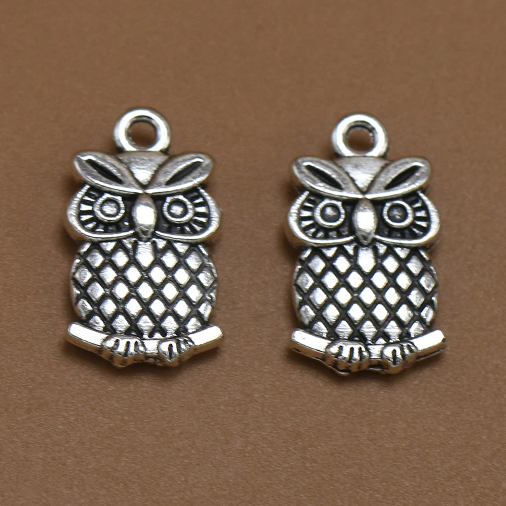 50 Pcs Owl Shaped Metal Charms Lightweight Alloy Pendant for Jewelry Making Necklace Bracelet Supplies Gifts Accessories
50 Pcs Owl Shaped Metal Charms Lightweight Alloy Pendant for Jewelry Making Necklace Bracelet Supplies Gifts Accessories