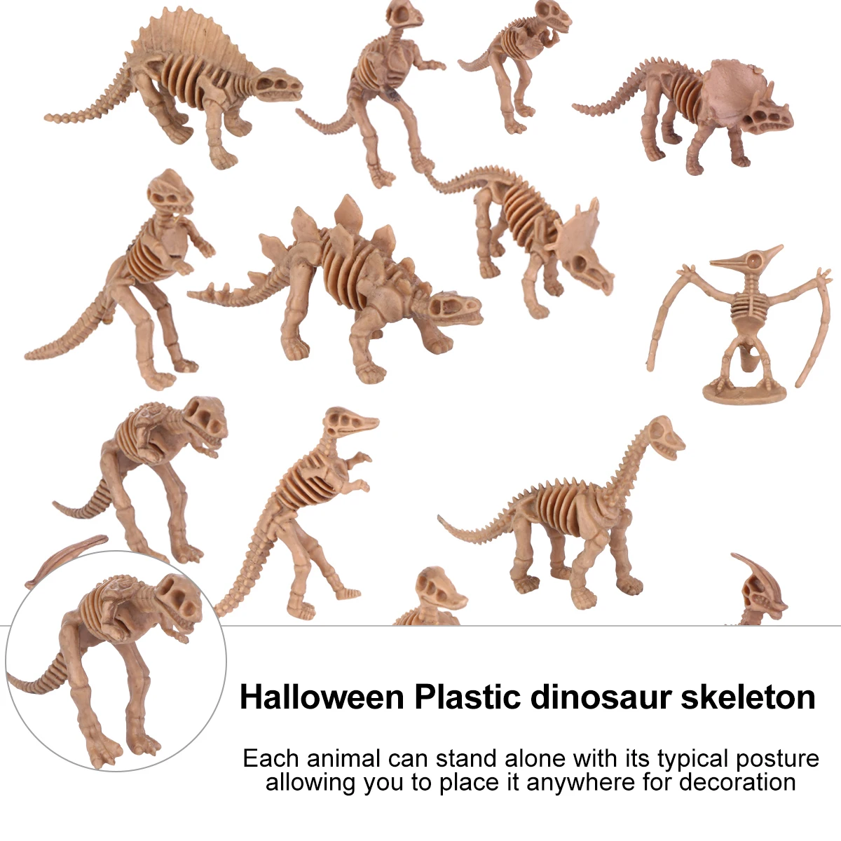 12 Pcs Dinosaur Model Assorted Patterns Educational Toy Plastic Dinosaurs Standing Posture Decoration Collection
12 Pcs Dinosaur Model Assorted Patterns Educational Toy Plastic Dinosaurs Standing Posture Decoration Collection