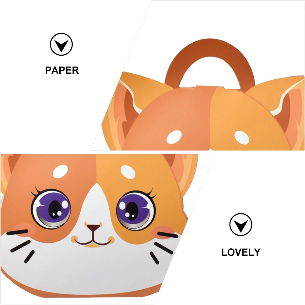 10pcs Cat Candy Boxes Cute Cartoon Design For Wedding Shower Thanksgiving Treat Packaging Gift Cases Paper Favor Boxes
10pcs Cat Candy Boxes Cute Cartoon Design For Wedding Shower Thanksgiving Treat Packaging Gift Cases Paper Favor Boxes