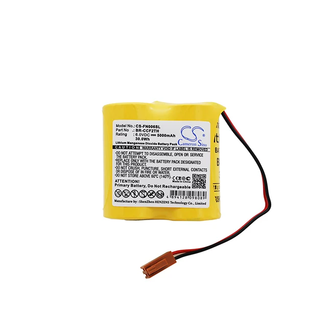 CS 5000mAh Battery For Cutler Hammer GE Fanuc A06 A06B-0073-K001 A06B-6073-K001 A06B-6073-K005 A98L-0001-0902 A98L-0031-00011
CS 5000mAh Battery For Cutler Hammer GE Fanuc A06 A06B-0073-K001 A06B-6073-K001 A06B-6073-K005 A98L-0001-0902 A98L-0031-00011