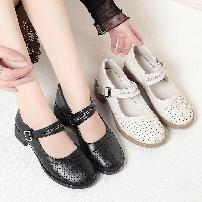 Женские туфли DIMANYU с перфорацией, весна 2026, новая коллекция, повседневные женские туфли больших размеров, нескользящие рабочие туфли для женщин
Женские туфли DIMANYU с перфорацией, весна 2026, новая коллекция, повседневные женские туфли больших размеров, нескользящие рабочие туфли для женщин