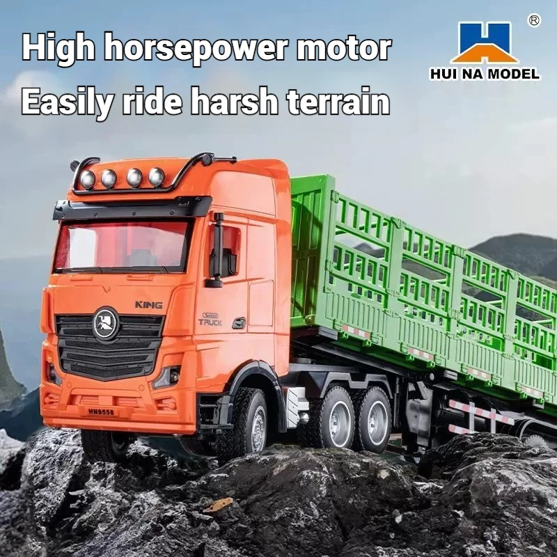 Huina 1312 New Product 9-Tong Alloy Simulation High Wall Transport Vehicle Electric Remote Control Engineering Vehicle Model Toy
Huina 1312 New Product 9-Tong Alloy Simulation High Wall Transport Vehicle Electric Remote Control Engineering Vehicle Model Toy