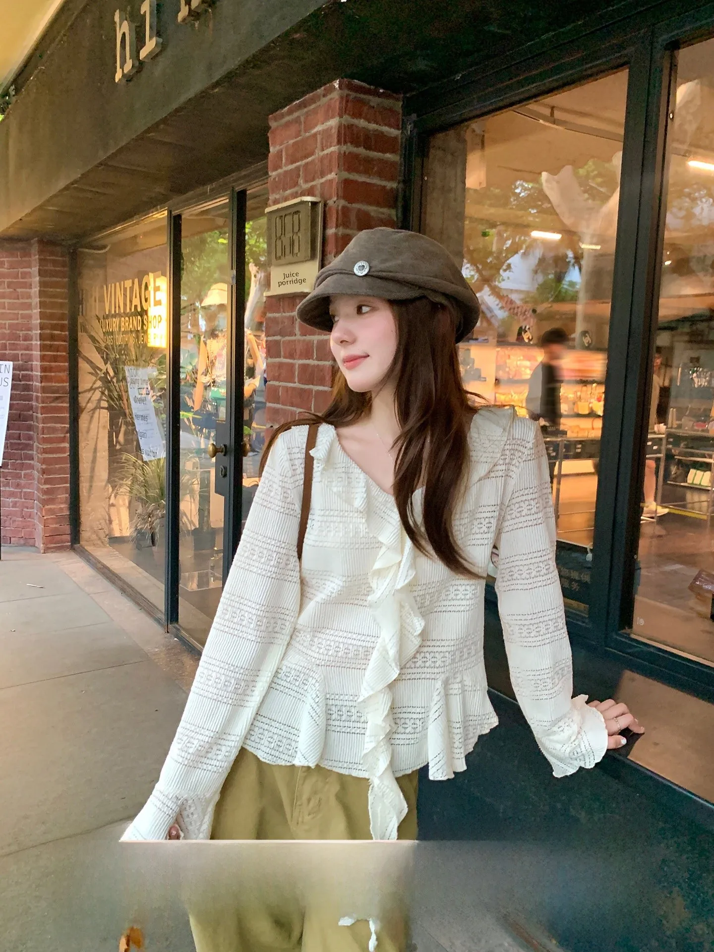 Cheese Rabbit ort V-ne Knitted Hollow out Long Sve Women's T-irt Faionable Top Korean Sle Asymmetric Design Casu...
Cheese Rabbit ort V-ne Knitted Hollow out Long Sve Women's T-irt Faionable Top Korean Sle Asymmetric Design Casu...