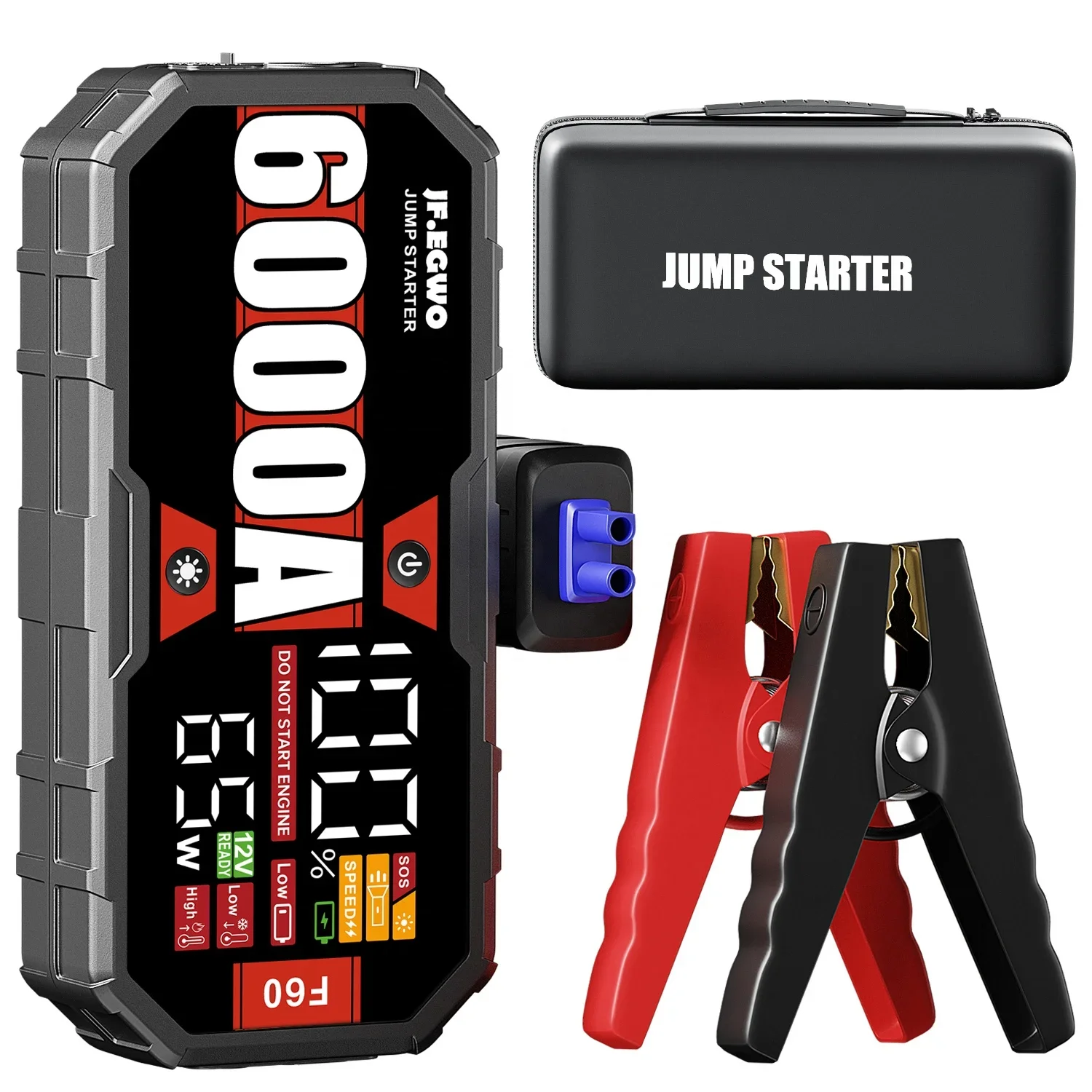 Emergency Power Supply Ride Cars Booster Portable Power Bank Battery 12V Car Jump Starter
Emergency Power Supply Ride Cars Booster Portable Power Bank Battery 12V Car Jump Starter