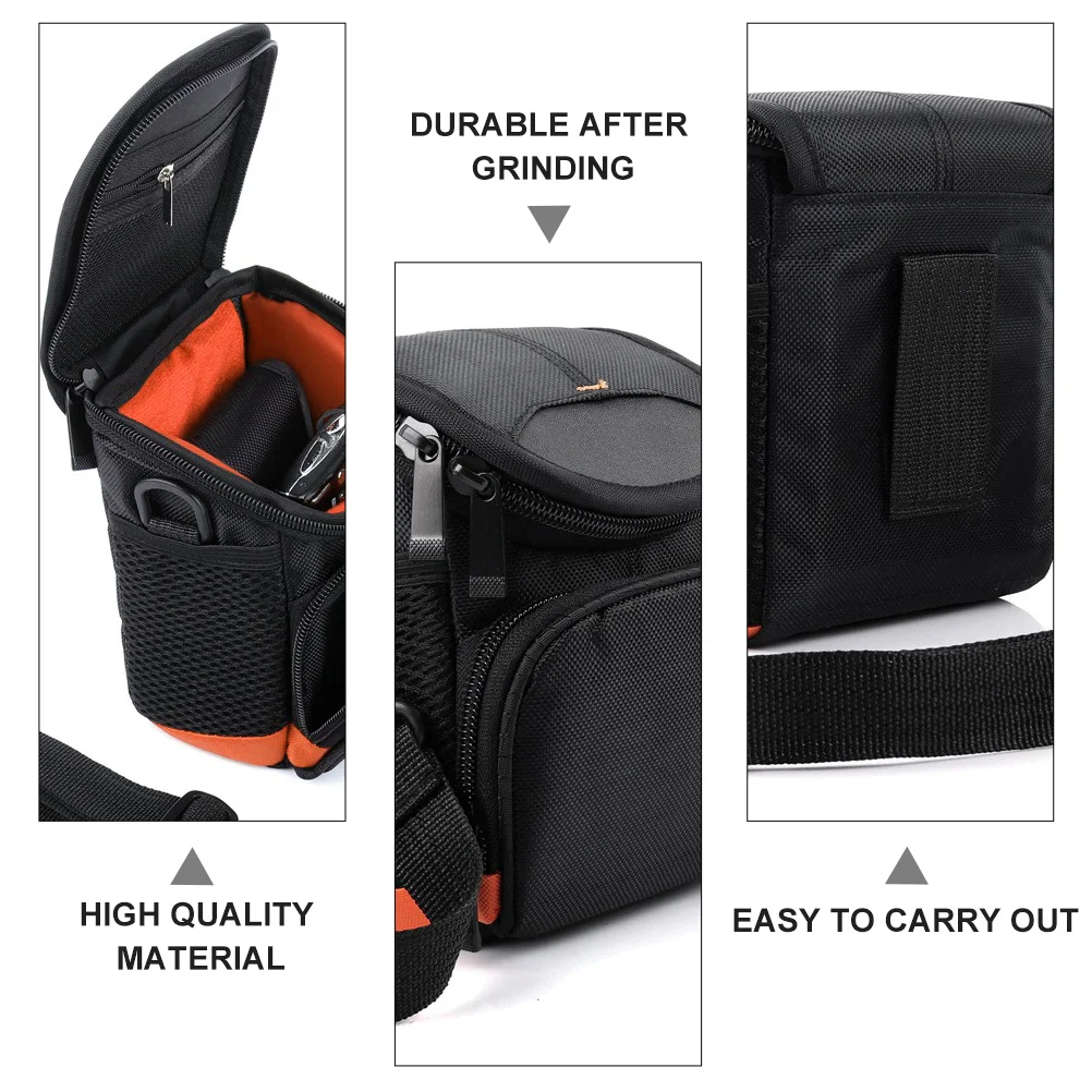 1pc Small Camera Shoulder Bag Equipment Nylon Protective Case Travel Storage Pouch Sturdy Long Term Use
1pc Small Camera Shoulder Bag Equipment Nylon Protective Case Travel Storage Pouch Sturdy Long Term Use
