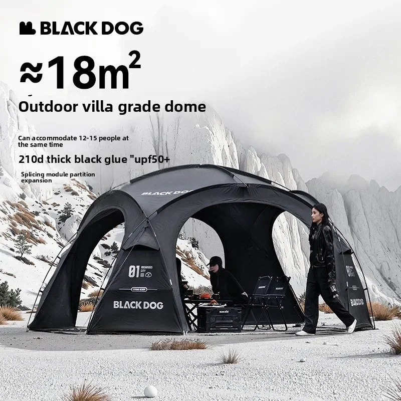 BLACK DOG Открытый Кемпинг Водонепроницаемая Портативная Семейная Палатка Расширение Туризм Большая Палатка Черный Клей Роскошная Палатка
BLACK DOG Открытый Кемпинг Водонепроницаемая Портативная Семейная Палатка Расширение Туризм Большая Палатка Черный Клей Роскошная Палатка