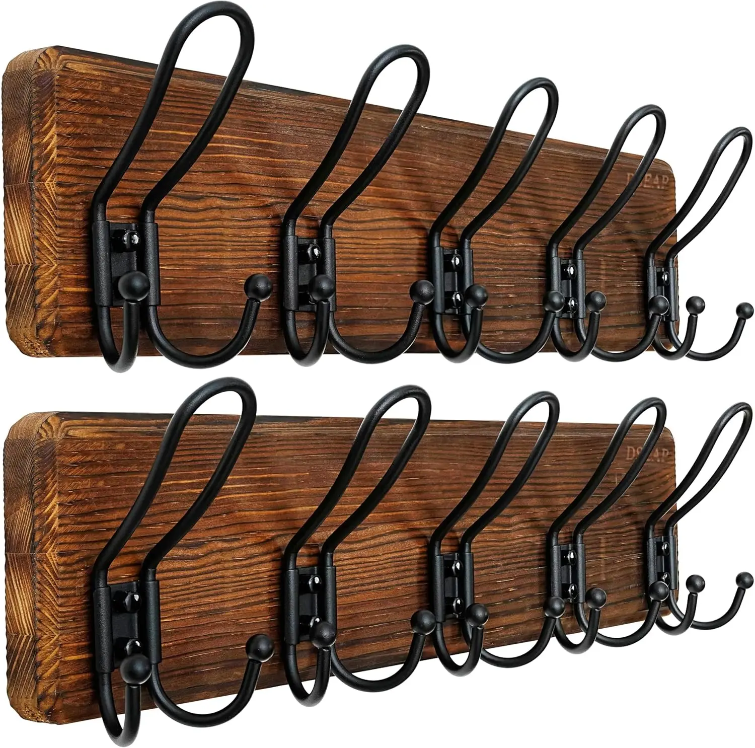 Настенная вешалка в стиле фермерского дома с 5 крючками для одежды, шляп, полотенец — сверхпрочная, набор из 2 шт.
Настенная вешалка в стиле фермерского дома с 5 крючками для одежды, шляп, полотенец — сверхпрочная, набор из 2 шт.