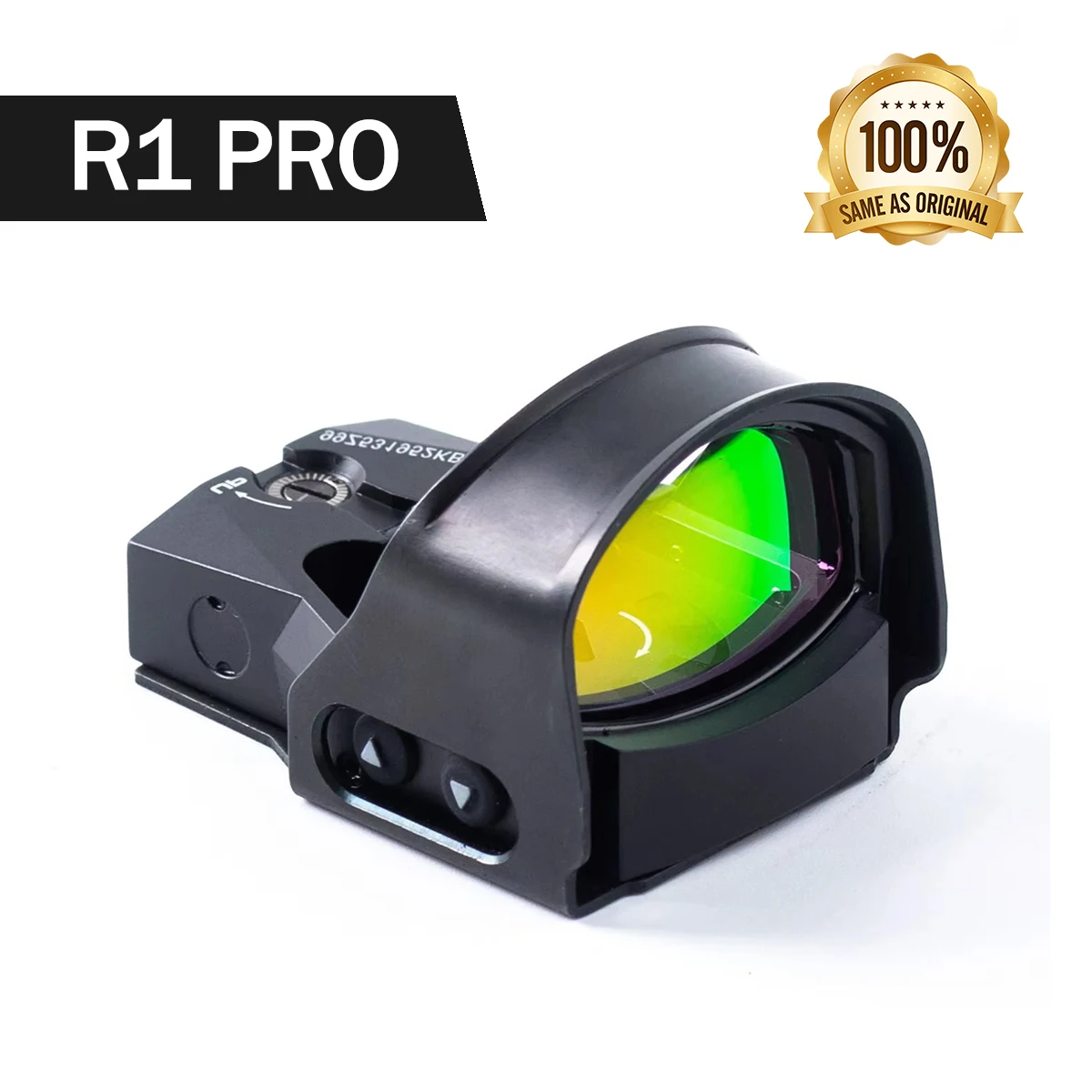 100% Original R1 PRO Red Dot Sight 3 MOA Compact Open Sight Reflection Hologram Scopes W/ Protective Shroud
100% Original R1 PRO Red Dot Sight 3 MOA Compact Open Sight Reflection Hologram Scopes W/ Protective Shroud