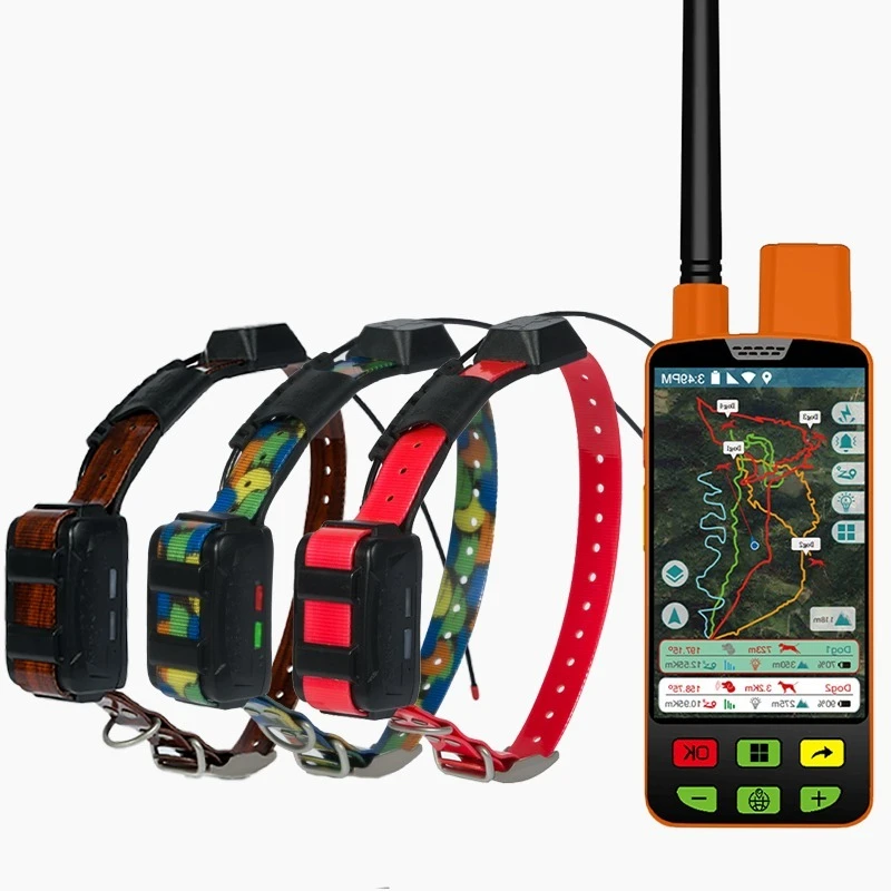 GPS Dog Tracker Collar with Handheld Device & 3 Training Collars for Hunting and Field Training for Pet Supplies
GPS Dog Tracker Collar with Handheld Device & 3 Training Collars for Hunting and Field Training for Pet Supplies