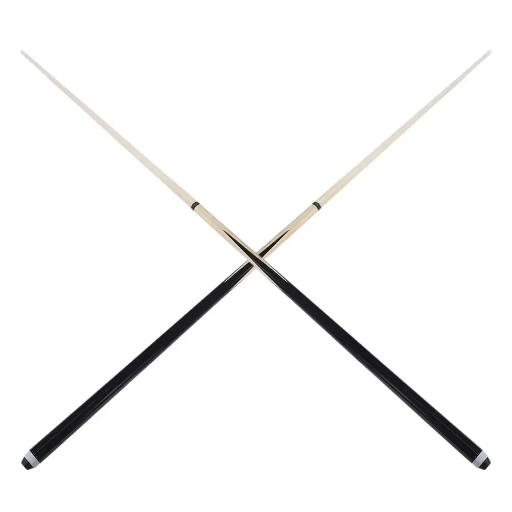 2 Pcs Wooden Pool Cues 48 Inch Black Durable Stylish Firm Control Adult Long Billiard Cues Mini American Style Pool Table Stick
2 Pcs Wooden Pool Cues 48 Inch Black Durable Stylish Firm Control Adult Long Billiard Cues Mini American Style Pool Table Stick