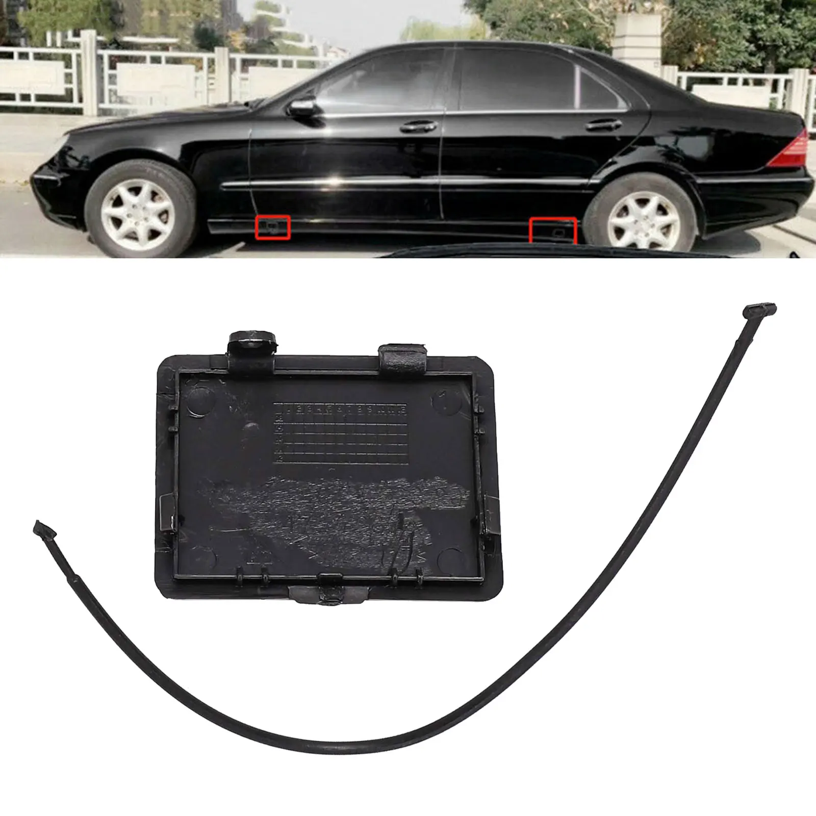 Bumper Cap Side Skirt Hole Cover Primed Unpainted S-Class W140 Replacement S320 S350 S600 1406980330 For Mercedes
Bumper Cap Side Skirt Hole Cover Primed Unpainted S-Class W140 Replacement S320 S350 S600 1406980330 For Mercedes